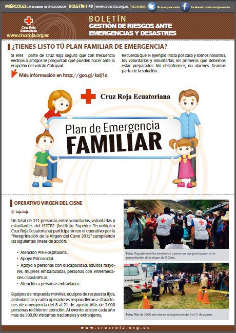 cruz roja ecuador on twitter tienes listo tu plan familiar de