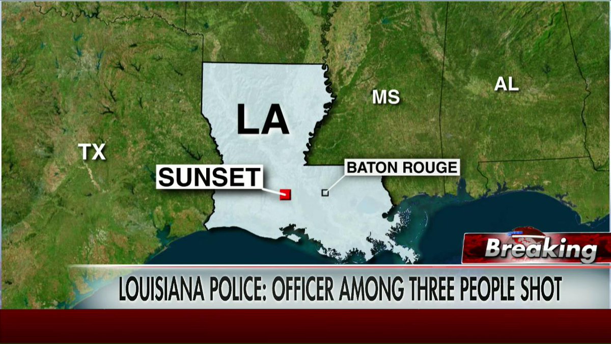 Sunset Louisiana officer killed in mini-mart