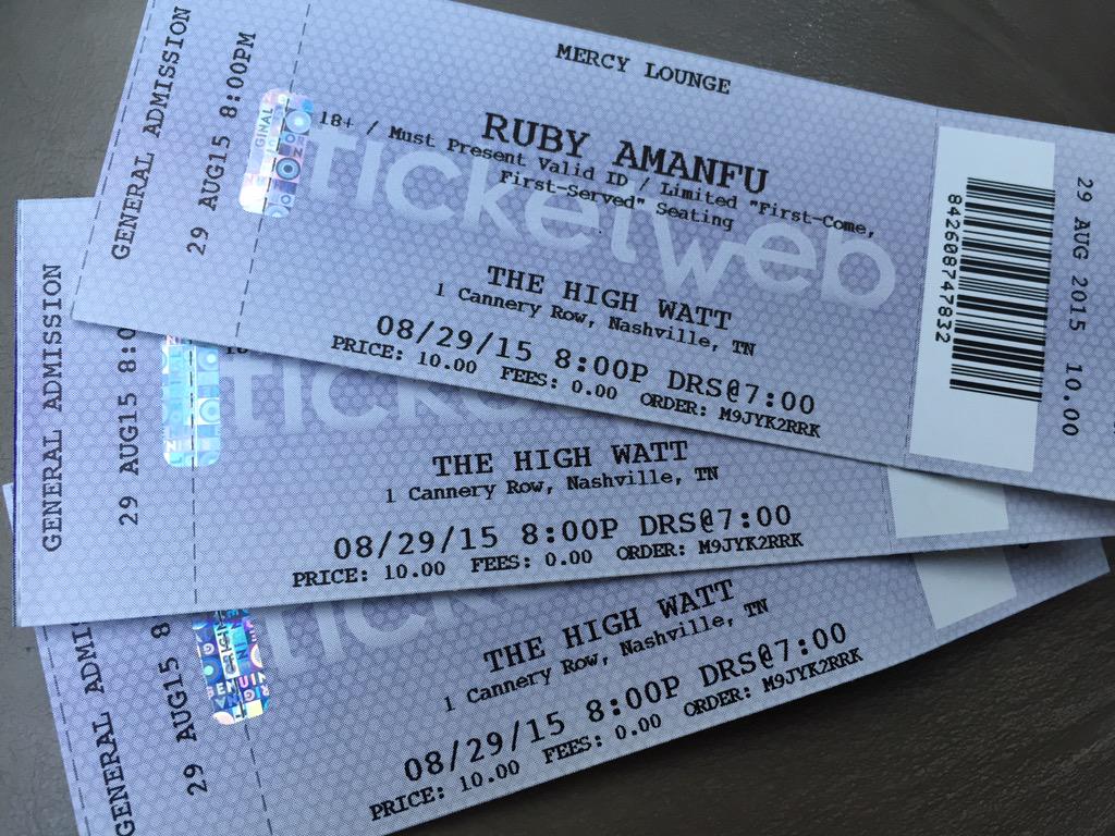twostoryroad's tweet image. When you buy tickets in advance to a show you KNOW is gonna sell out. :-)
@RubyAmanfu, CANT WAIT!
#notmissingthis