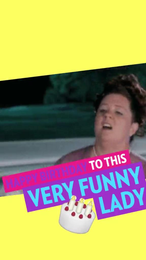  Happy Birthday Melissa McCarthy!!  
