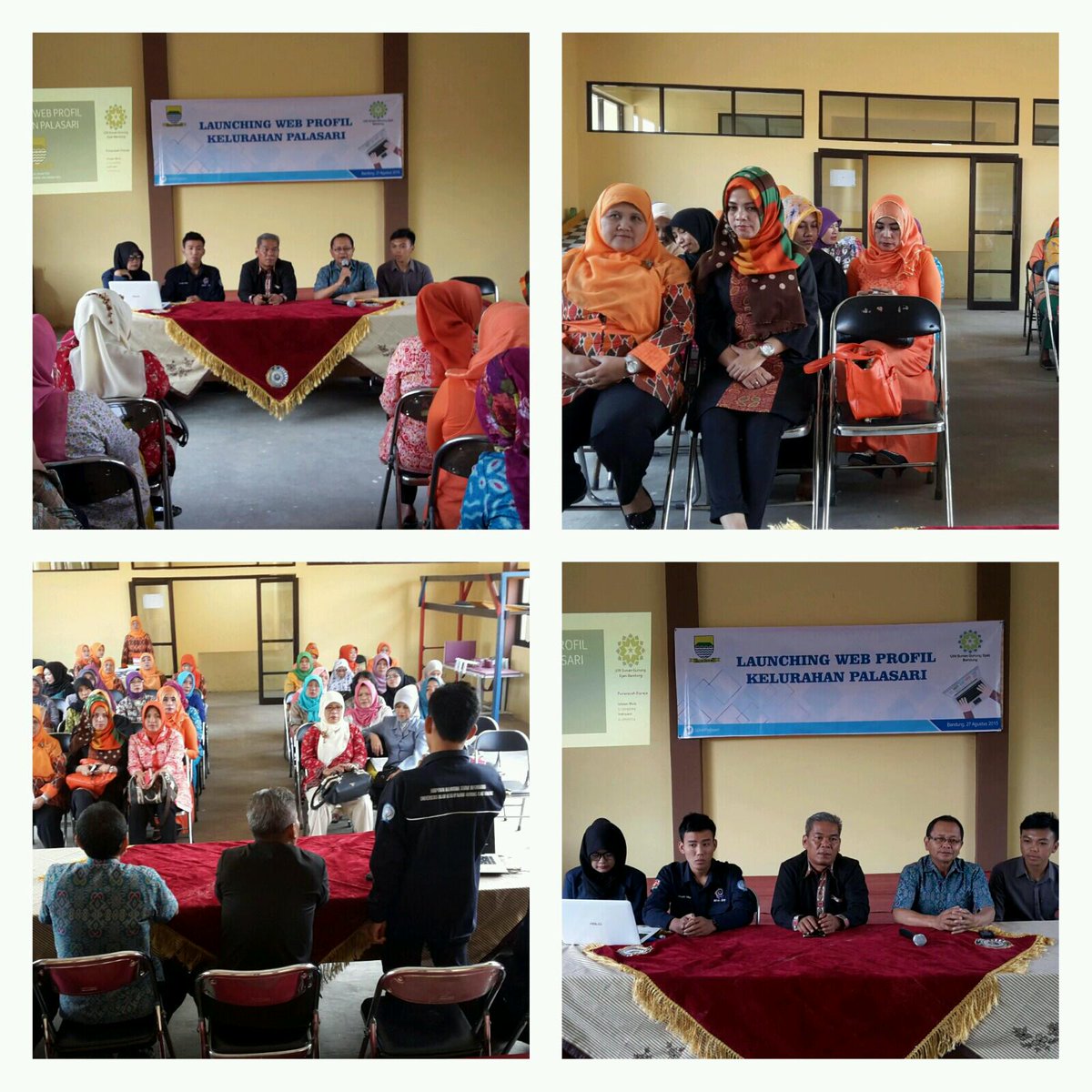 KelPalasari's tweet photo. Launching website Kel.Pakasari Kamis 27-08-15 @ridwankamil @DiskominfoBdg @PemumBdg @KecamatanCibiru @Zam2_Nurzaman http://t.co/rJxrXNCgQb