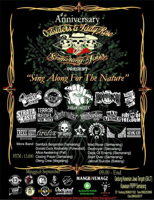 4th Anniv OSD LR Semarang Timur "Sing Along For The Nature" 6 Sept d GKJT Semarang. @HeroWasDie <a href="/SATBofficial/">Smokey & The Bandit</a> <a href="/KTI_FM/">KudetaTanpaIrama.FM</a>