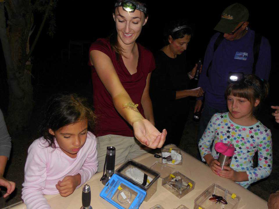 asu_behavior's tweet image. Bug Theater, run by @meg_duell and other @asu_behavior students in Phoenix regional parks gets a big crowd every year