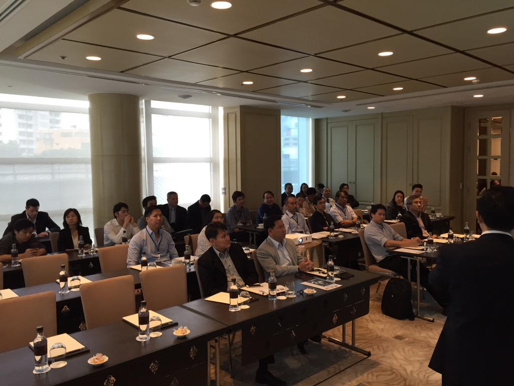 tildenwu's tweet image. Full house today at #sapweek Bangkok with thailand&apos;s top sap customers #SAPHANA #EMCSAP