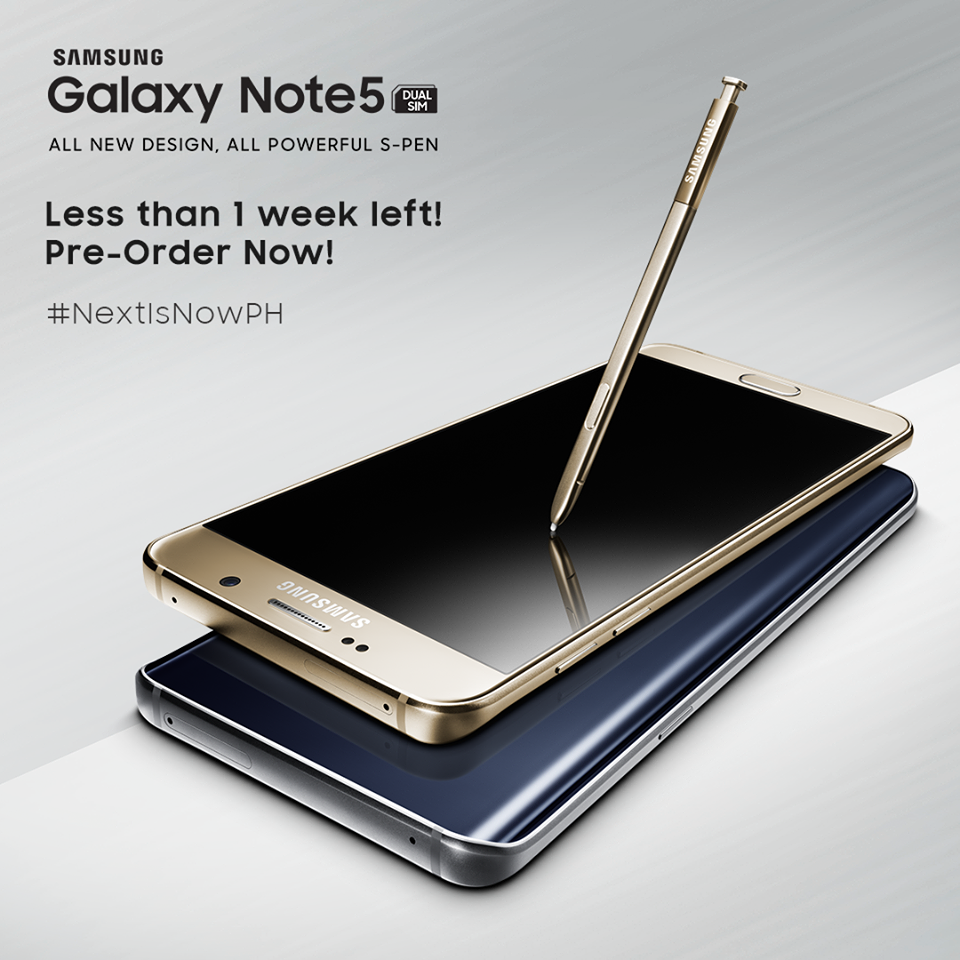 SnESalesInc's tweet photo. Less than 1 week left to avail of this BIG Galaxy Note5 advantage. Visit https://t.co/d0QDGhT9gR for more details. http://t.co/fSkfT9nUtm