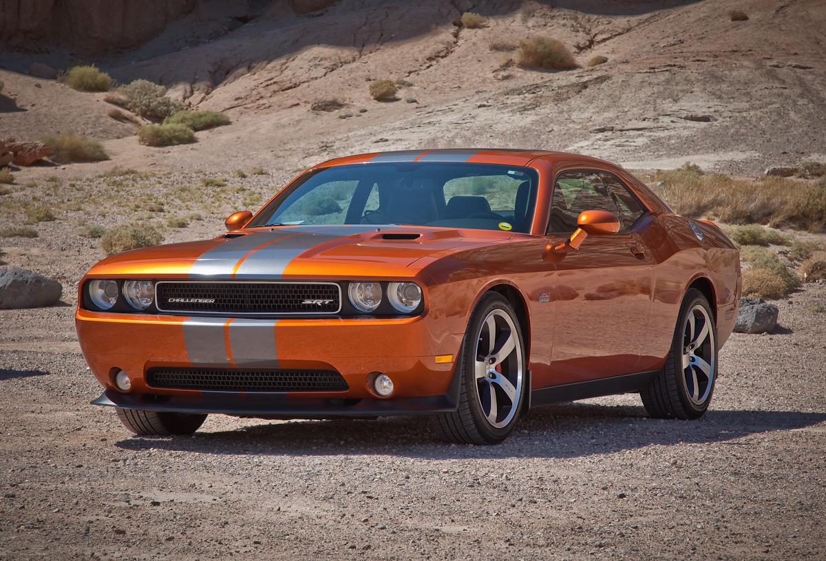 Toxic Orange in the Mojave Desert.