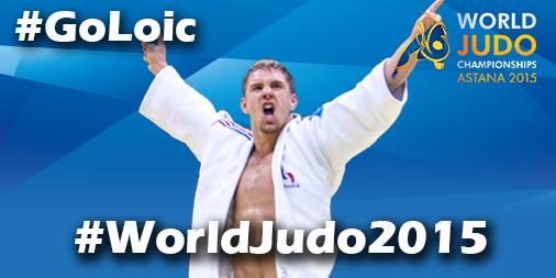 francejudo's tweet image. Encouragez nos 2 Français pour les demi-finales ! #GoLoic #GoClarisse 🇫🇷