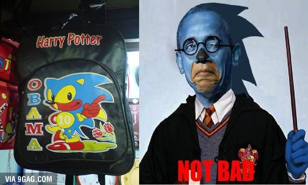 Harry potter obama sonic