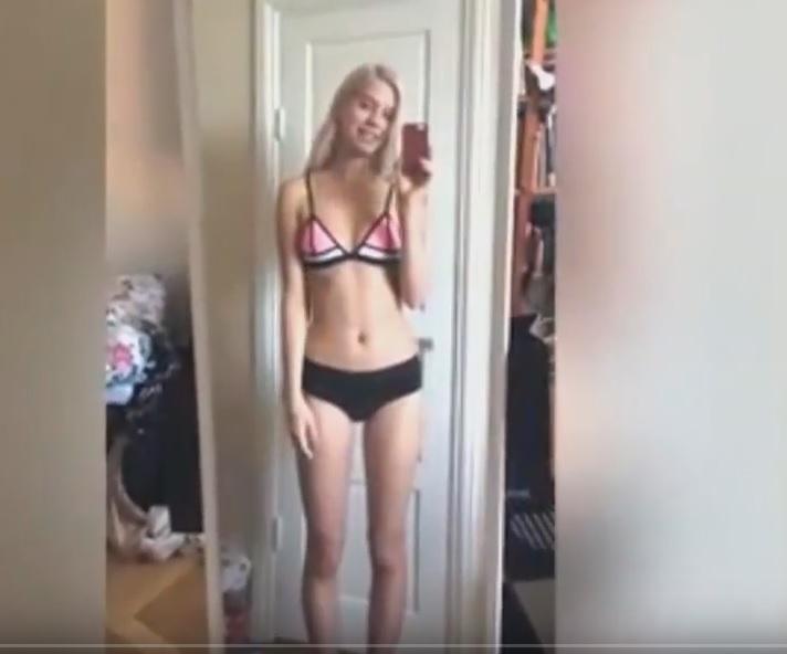 Agenzia_Ansa's tweet photo. "Io grassa?, assurdo!", la modella Agnes Hedengard non ci sta e mostra le sue curve in video http://t.co/ndtzkllZfv http://t.co/PPkseoVZTT