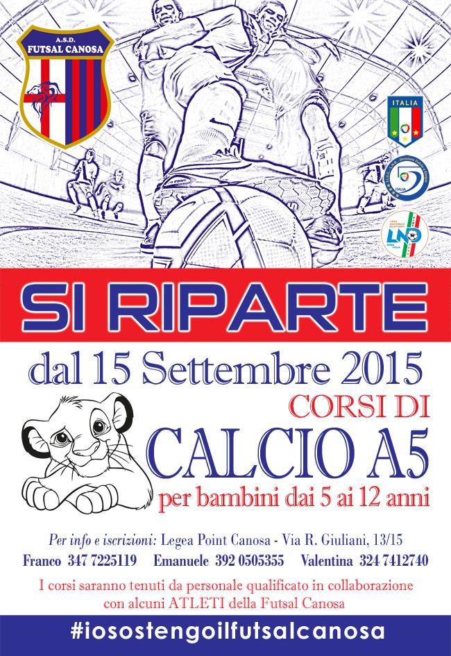 asdfutsalcanosa's tweet photo. Corsi di calcio a 5 Asd Futsal @asdfutsalcanosa 
http://t.co/HafxHOxNSx 
#cresciamodivertendoci http://t.co/l5QEh9IlF2