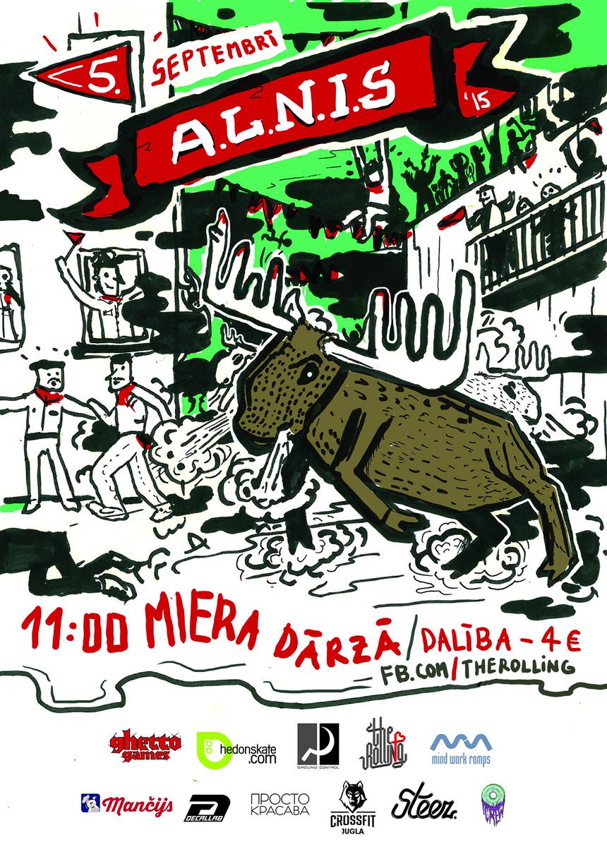 ATPAKAĻ CEĻA VAIRS NAV..
A.L.N.I.S 2015 - PĒC 10 DIENĀM
VAIRĀK INFO / on.fb.me/1E3A5i6
#ALNIS2015