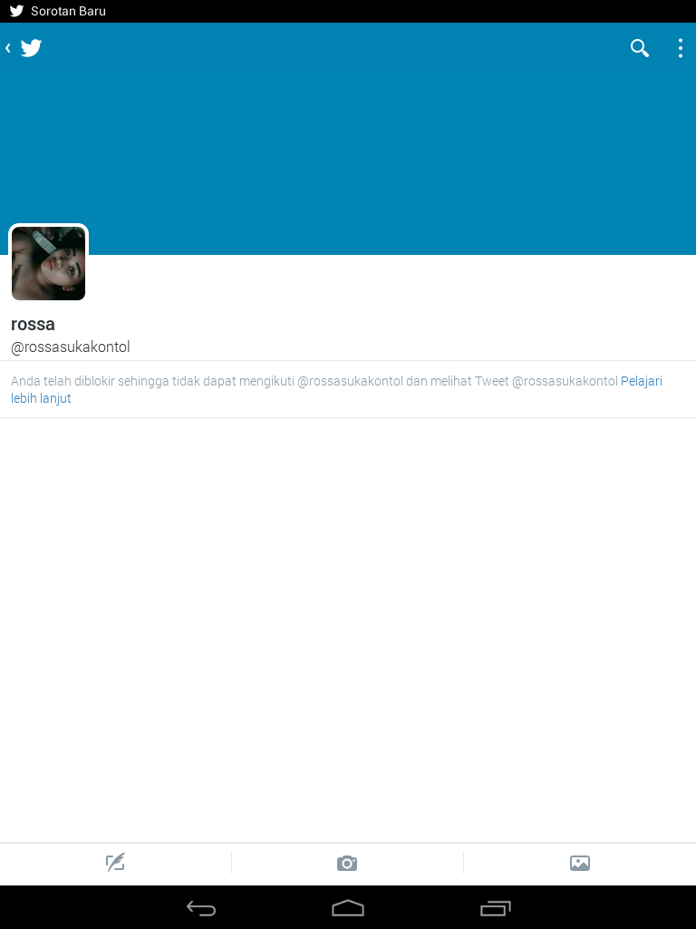 nonabella32's tweet photo. Nih buktinya, homo yang nyamar blokir gw kan, hahaha dasar homo seks @rossasukakontol http://t.co/CFIsSFK85V