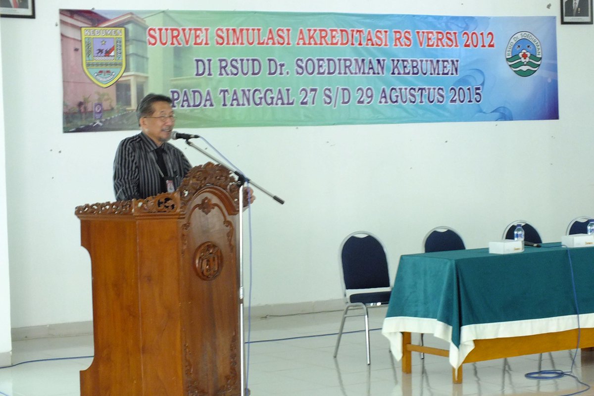 Pembukaan Survai Simulasi Akreditasi - Menuju Pelayanan Paripurna