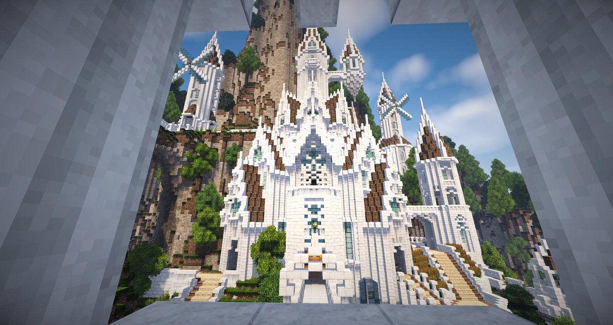 Pon P Ar Twitter 窓に収まるくらい小さなお城 今度はもっとこう ででーーーーんとでっかいやつに挑戦してみたい マイクラ窓から見える景色 Http T Co Sq62o9uyyh