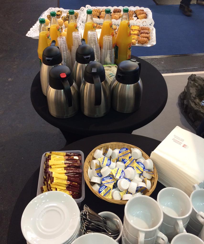 sealskinz's tweet image. All ready for our press breakfast, so if you're press &amp;amp; you need breakfast head to B5-604! #EUROBIKE #pressbreakfast