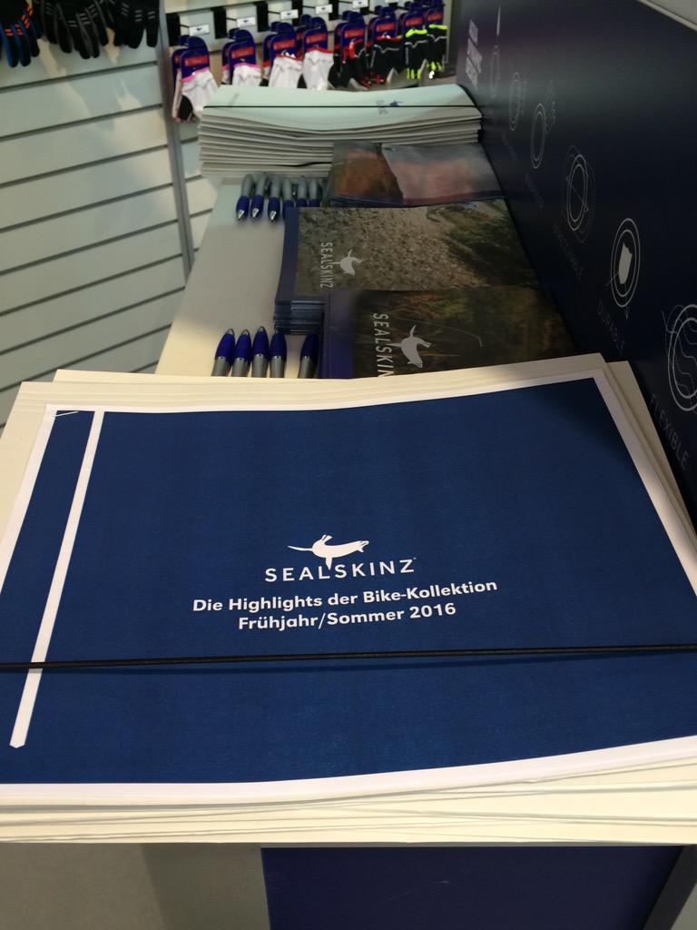 sealskinz's tweet image. All ready for our press breakfast, so if you're press &amp;amp; you need breakfast head to B5-604! #EUROBIKE #pressbreakfast
