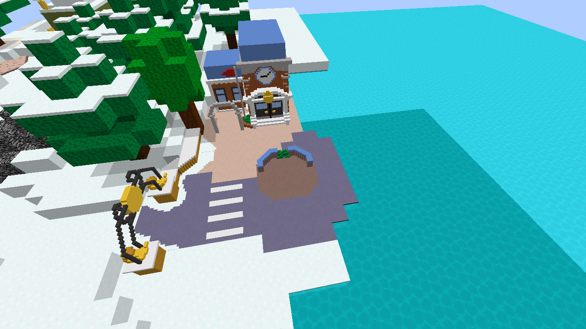 CpDaniell's tweet photo. Penguin Craft Mine #1 (School) http://t.co/rmECI2UZ8F