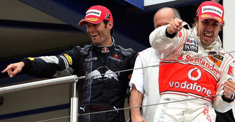 McLarenF1's tweet photo. #HappyBirthday @AussieGrit, never a McLaren driver but always a fierce &amp; fair competitor. Have a g'day mate! http://t.co/DbpSYvl820