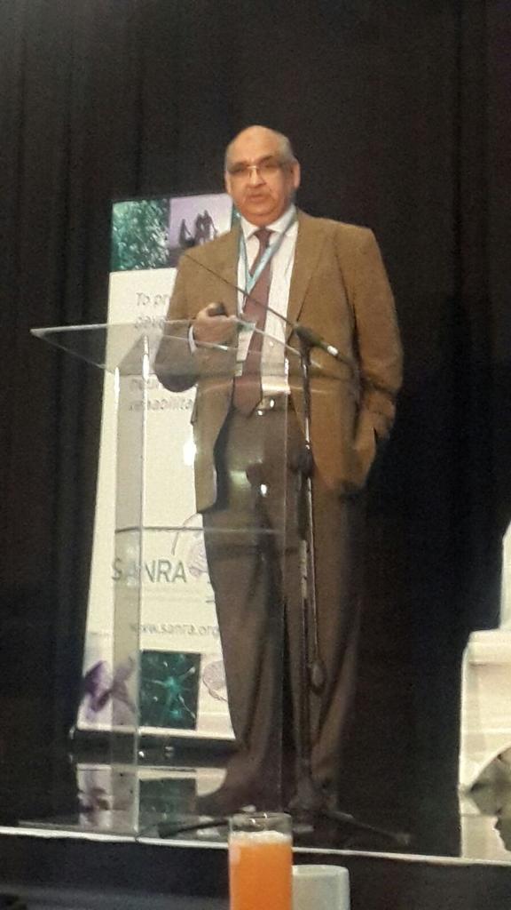 SANRA_Official's tweet photo. Dr Sabahat Asim Wasti speaking on "Preventative care in long-term neurological disability" #SANRA2015 @lorinbowen http://t.co/N8XBoVl6au