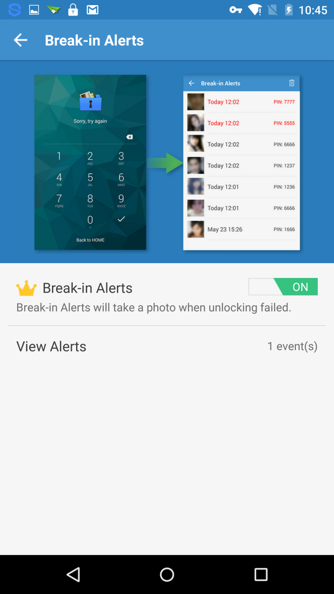 GalleryVault's tweet photo. Welcome to download latest GalleryVault . Support finger print, fake pwd and break-in alerts.  http://t.co/qhfCDcJCgA http://t.co/TRTHr7JpUh