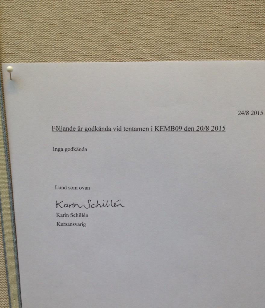femteapril's tweet photo. Om tentan inte kändes bra kan ni alltid tänka att det alltid kan vara värre. http://t.co/BrgRiXawrQ