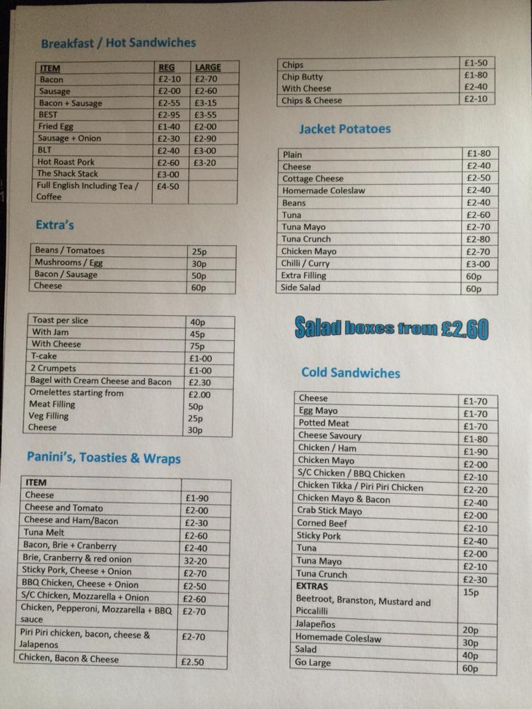 Sandwich Shack (@sandwich_shack) on Twitter photo 