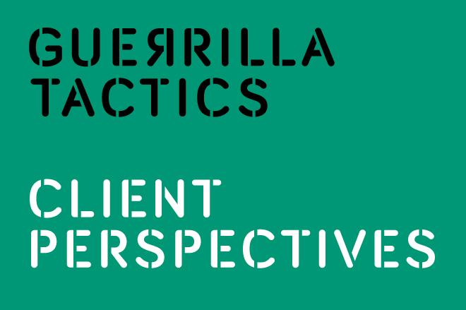 RIBA's tweet image. News: #ClientPerspectives announced as theme for #RIBAGuerrillaTactics, sponsored by @KiwaUK bit.ly/1KLP8yi