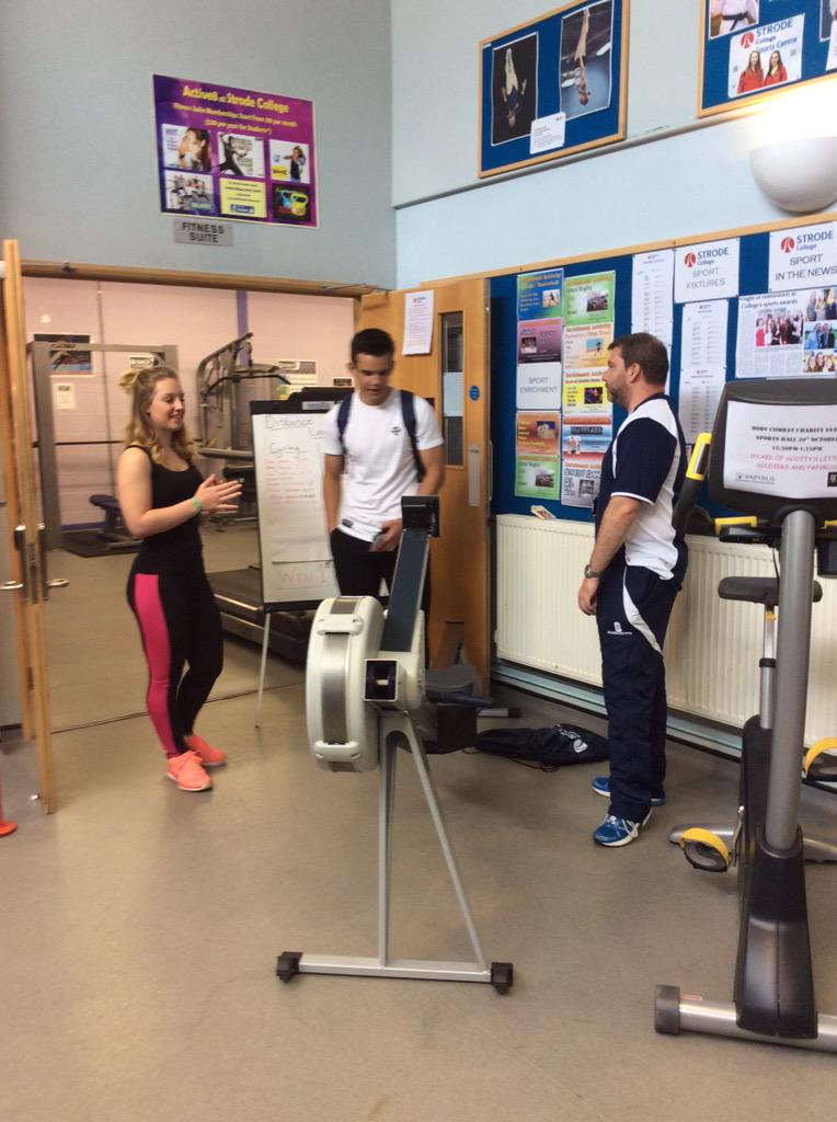 Plenty going on at Strode #FreshersFair today!!