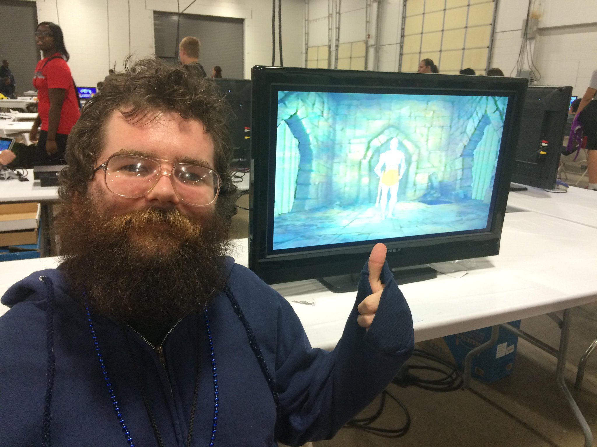 Wolfie on Twitter: "Thumbs-Up Thursday with Mick the Nerd