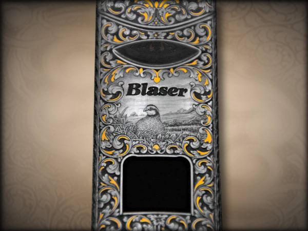 RociodeAndres's tweet photo. RT @excopesa Blaser F3 Custom, con grabados finos recreando escenas de vuelo de varias #aves cinegétcias #Única http://t.co/Aprn6ywkBk