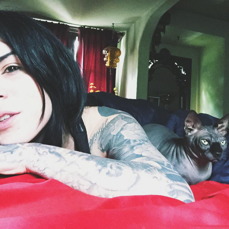 Good morning! ❤. Kat Von D. @thekatvond. 