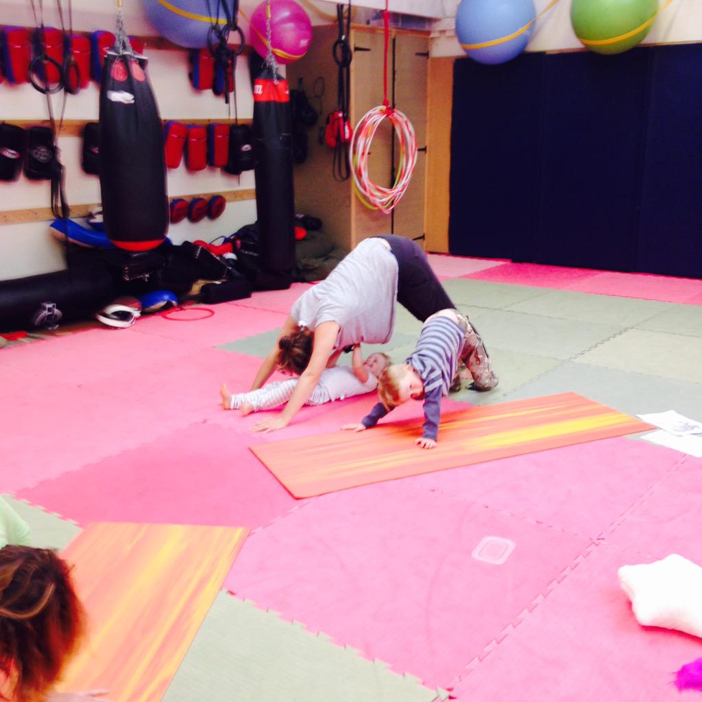 yogaforchild's tweet photo. Parents and toddler yoga - lots of fun @Exeterma1 #yogaexeter #yogaforchildren http://t.co/K3heXdlCiL