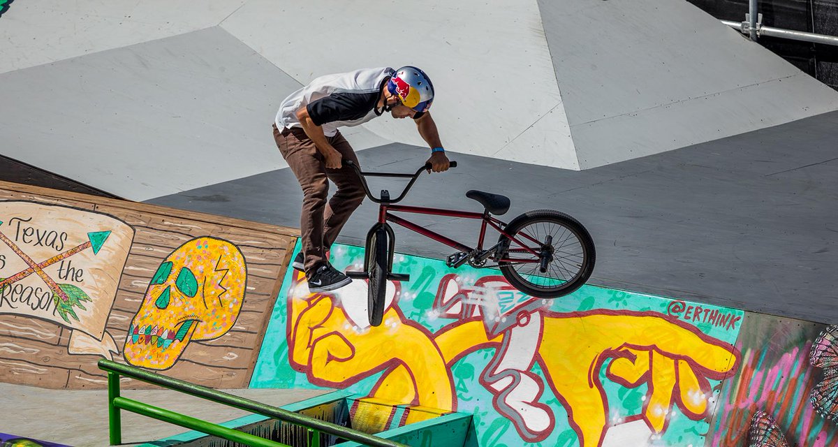 XGames's tweet photo. #TBT – Garrett Reynolds earned his seventh ❌ Games gold in 2014!

He’ll be featured in our #BMXinSpain Show on Sun. http://t.co/Y80W0Fp1FG