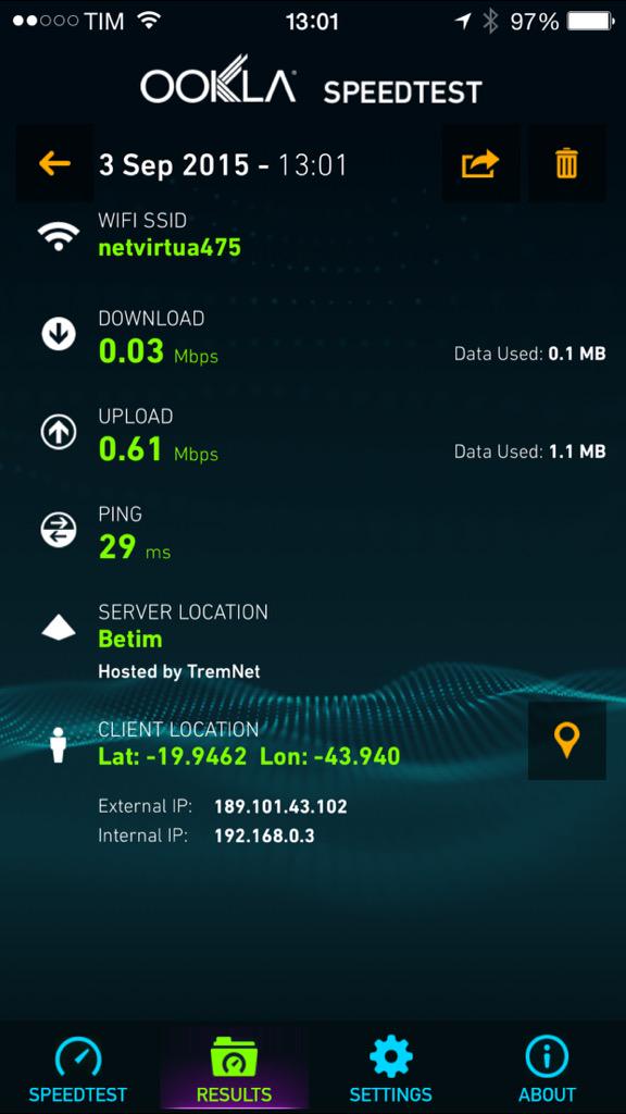 Pedroadp's tweet image. Parece piada a velocidade da minha internet #netcombo #netvirtua #virtua