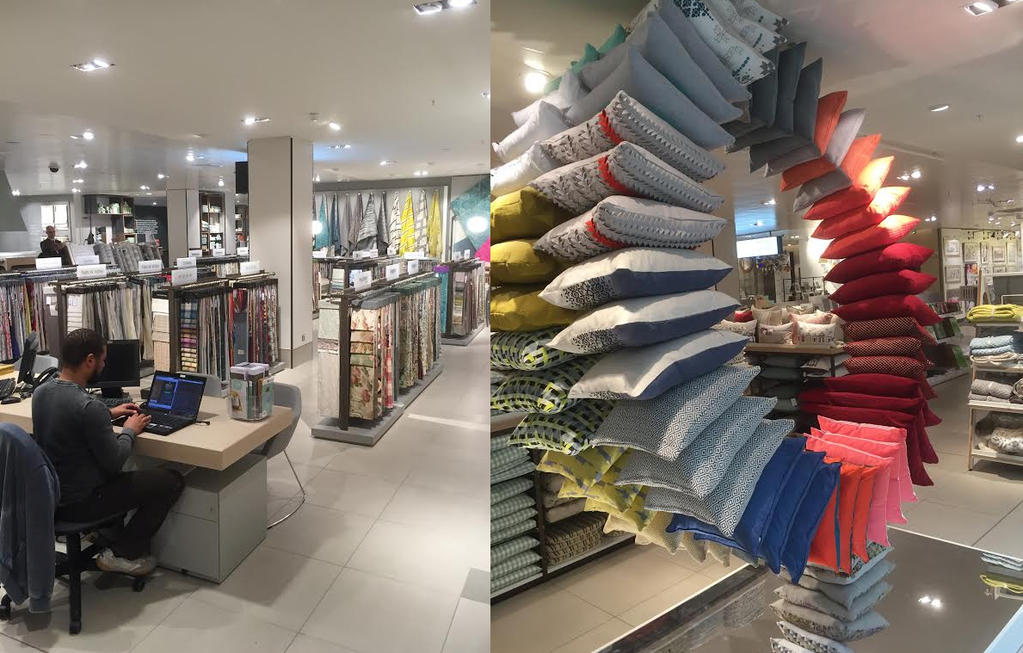 Redtangle's tweet image. Looks like @Blendworth1921 caught Lamin working remotely today @johnlewisretail for the launch of the #HeadofDesign