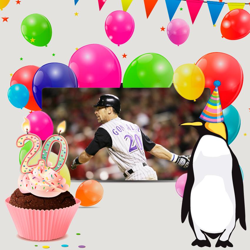 Howie wants send a very happy 48th birthday to legend and 2001 World Series hero, Luis Gonzalez! 