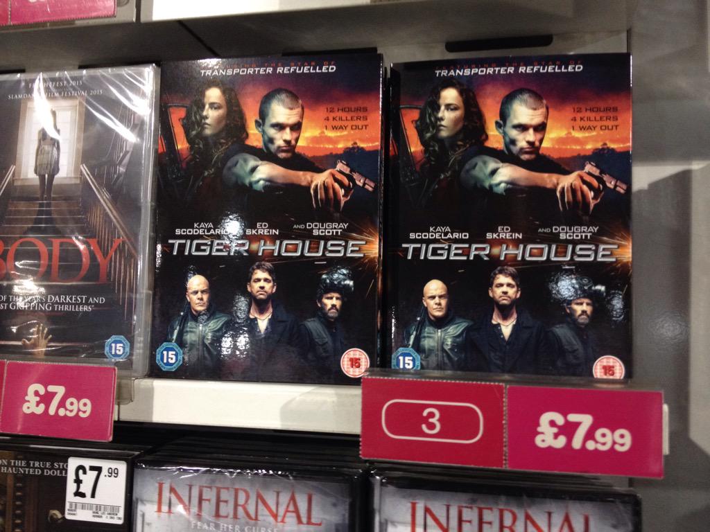 #TigerHouse is No 3 in the #HMV DVD premier chart!