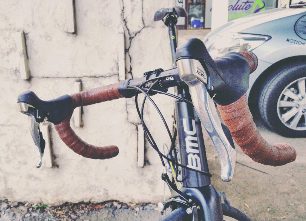 Thanks to <a href="/PninaRetro/">Pnina</a> for this fancy Retro bar tape! Bringing a bit of old school look back go my dad's bike. #Retro