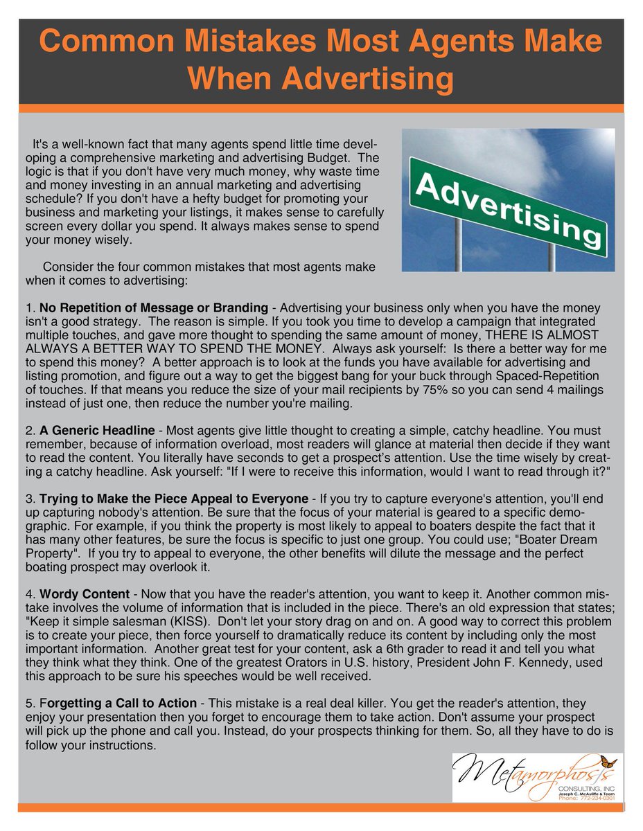MetWorldWide's tweet image. Thinking about advertising? You may want to read this first...