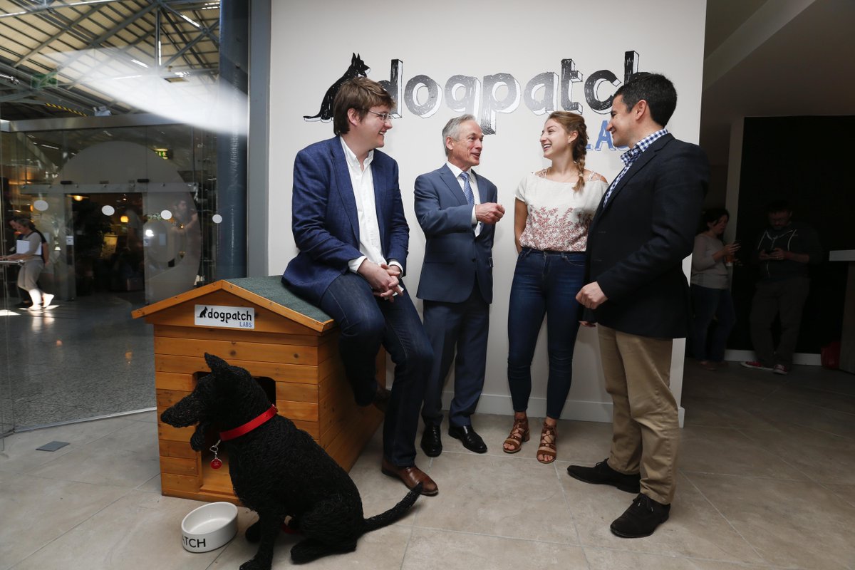 DeptEnterprise's tweet photo. .@RichardbrutonTD: @google Ireland &amp; @dogpatchlabs will provide more co-working space &amp; supports for entrepreneurs http://t.co/wbXZbTfNZh