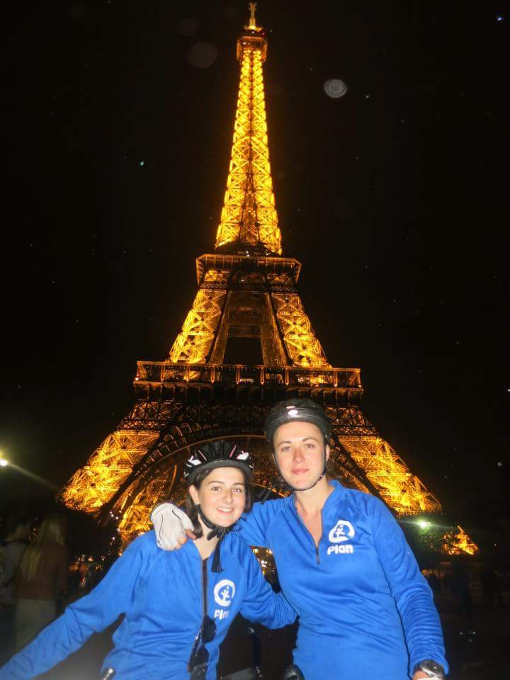 HurdleinHeels's tweet photo. Lucky enough to fulfill our #goals #LondontoParis @plan_uk let's help make a brighter future for more girls #freedom http://t.co/j3bBNE1i1i