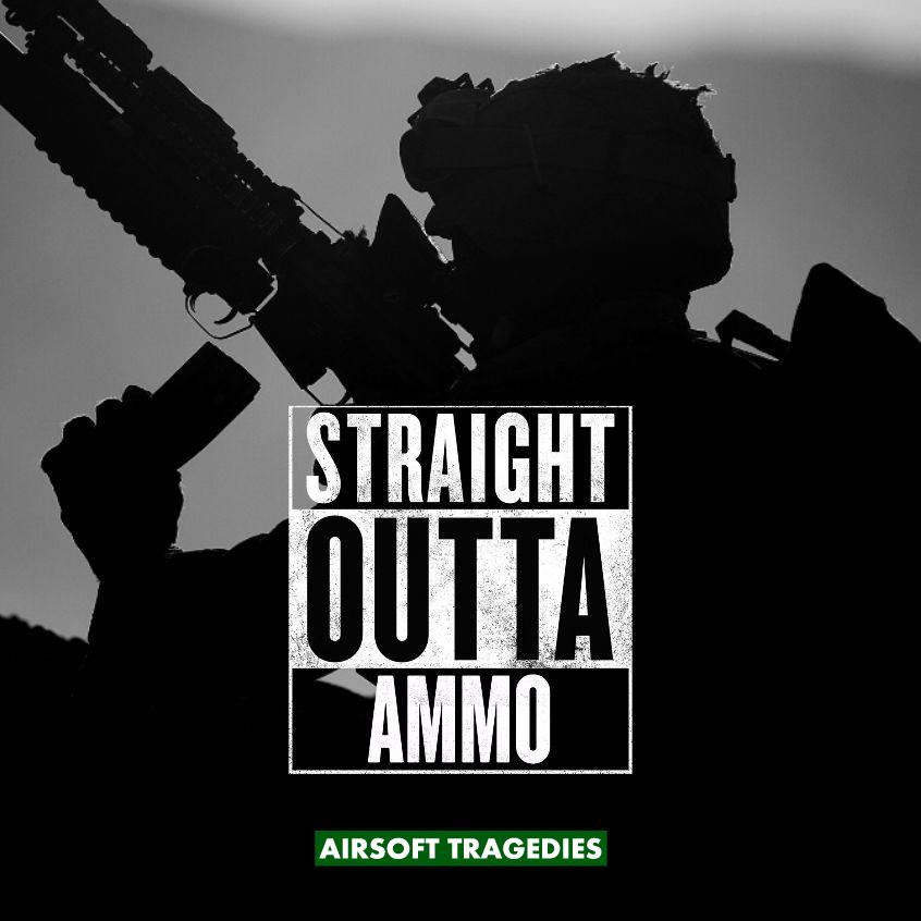 ASTragedies's tweet image. #AirsoftTragedies
How much ammo do you carry?
#Guns #airsoft #milsim #gunhumor