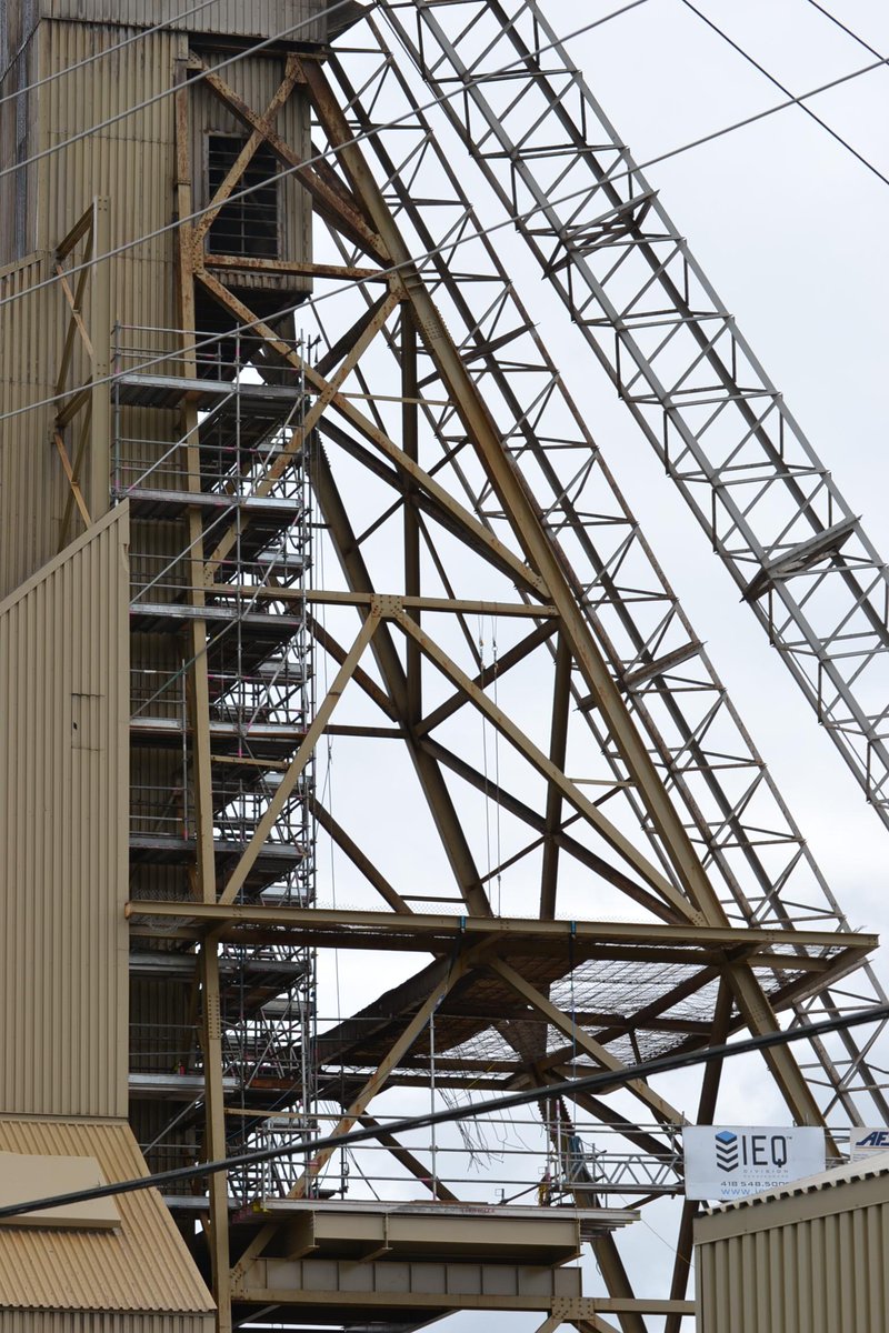 Groupe_IEQ's tweet image. Montage terminé avec succès pour Niobec Inc.. Faites confiance au Groupe IEQ pour vos travaux industriels