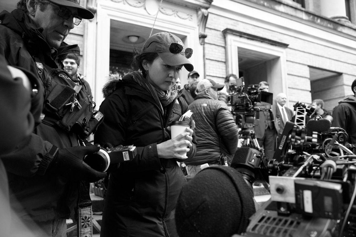 OurAlchemy's tweet photo. Zipper fueled by coffee &amp; dark chocolate. Me on courthouse steps of #zippermovie w @patrickwilson73 -- @MoraStephens http://t.co/93nxgmR4Ca