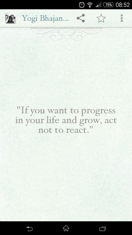 VeronicaMeza26's tweet photo. Actúa, no reacciones! #YogiBhajan #yoga #kundalini #yogaeverydamnday http://t.co/BMX7hB25gu