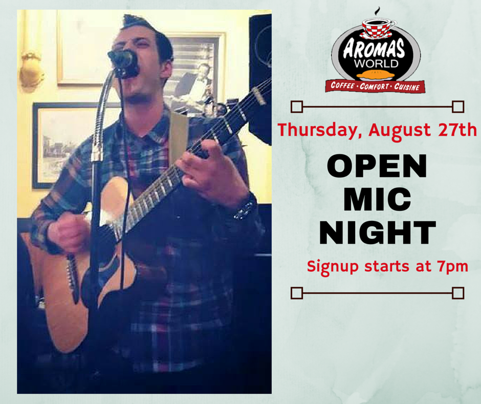 Join us tonight! 7:30pm-9:00pm! #OpenMicNight #WilliamsburgVa #LoveMSQ #LOVEWMBG #AaronEnright #LiveMusic #Poetry