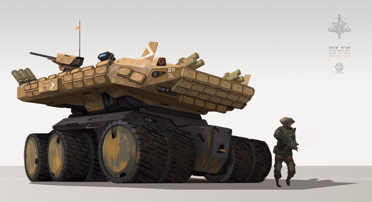 Tsahal_IDF's tweet photo. Tsahal en 2048. Illustrations du talentueux Pavel Postovoit ! http://t.co/UmUIXvGl1U