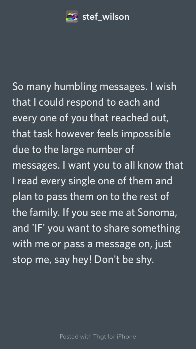 So many humbling messages. I wish that I could respond to each and ev… thgt.is/y0FWM5