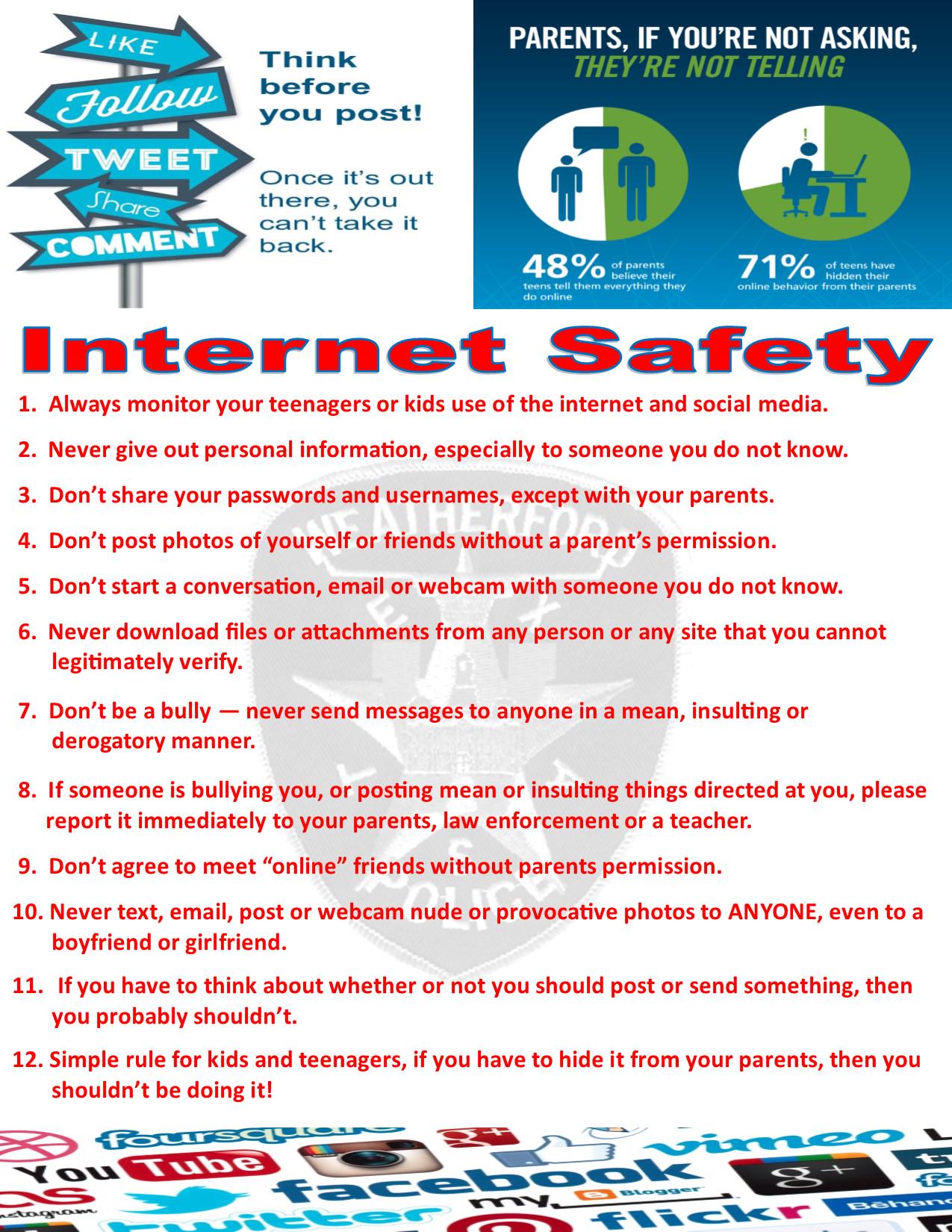 Internet safety for kids making friends online