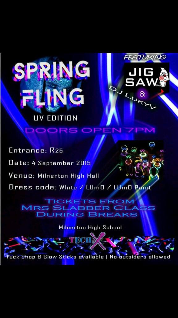 Let's show our support and head over to the Spring Fling next Friday!